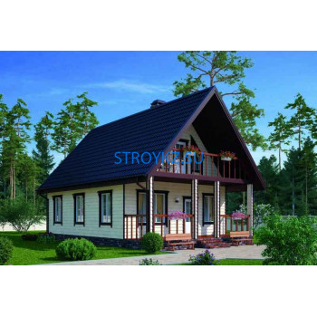 Строительство дачных домов и коттеджей ЭкоДом - на stroykz.su в категории Строительство дачных домов и коттеджей